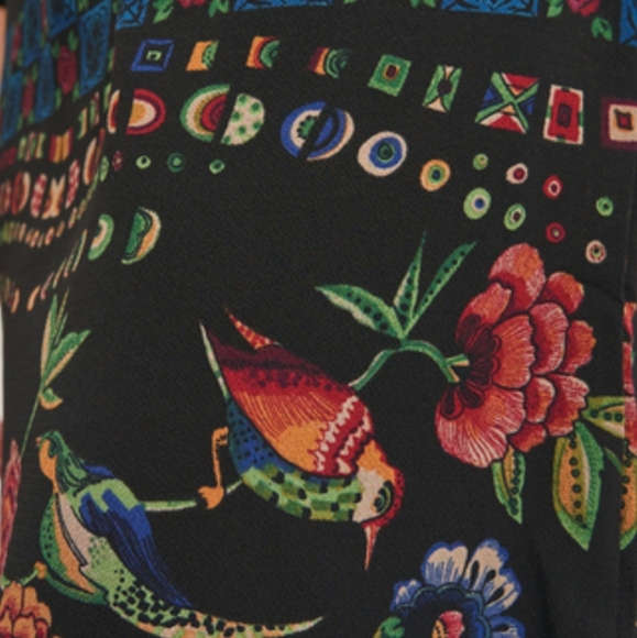 Desigual Dress Black Floral Size S - Picture 2 of 7